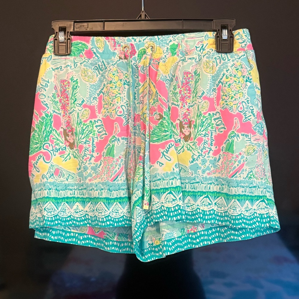 Lilly Pulitzer “Pop Up In “Colorful 5”inseam Women's Shorts